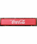 1980s Coca-Cola Plastic Machine Topper Advertising Display Sign 58&quot; Long - $3,744.54 MXN