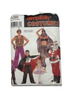 Simplicity 8289 Costumes Sewing Pattern Genie Aladdin Santa Dracula ++ - $15.79 CAD