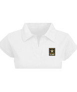 US Army emblem Embroidered LADIES Women Top Polo Shirt - $532.06 MXN+