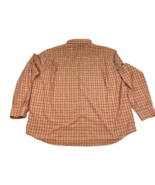 Duluth Trading Co Mens 3XL Button Down Long Sleeve Shirt Plaid Style - £21.27 GBP