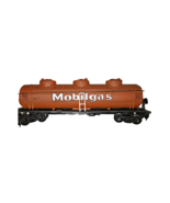 Vintage HO Scale OK ALM Mobilgas 3 Dome Tanker Train Car - $11.88
