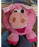 Cute Pink Plush Pig, Elco toy 15&quot; Long x 12&quot; High x 10&quot; wide - $241.93 MXN