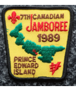 Boy Scout Patch - 7Th Canadian Jamboree 1989 Prince Edward Island - £27.50 GBP