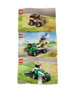 LEGO 31043 CREATOR Chopper Transporter Instruction Manuals Only Lot of 3 - $90.24 MXN