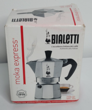 Bialetti Moka Express 3 Cup Stovetop Coffee Espresso Maker - £15.65 GBP