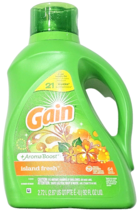 Gain Aroma Boost Island Fresh 64 Loads Laundry Detergent 92oz For All Machines - £28.39 GBP