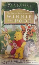 Disney&#39;s Many Adventures Of Winnie The Pooh VHS-#7074-TESTED-RARE-SHIP N 24 Hrs - £8.52 GBP