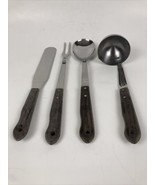 Vtg Imperial Stainless Veri-Sharp Kitchen Utensil Set/Lot Spoon Ladle + - £19.55 GBP