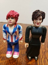 SHARON &amp; KELLY OSBORNE 3&quot; FIGURES! SMITI 2002 JOKS. - £10.08 GBP