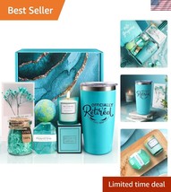 Elegant Retirement Gift Set with Insulated Tumbler &amp; Spa Essentials for ... - $36.00