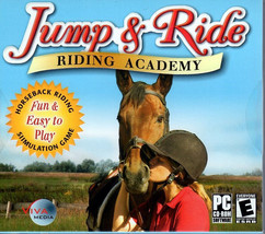 Riding Academy: Jump &amp; Ride (PC-CD, 2005) for Windows - NEW Sealed Jewel Case - £3.85 GBP