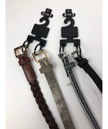 Deal Girl Women&#39;s Multi-Colored 4 For 1 Fashion Skinny Belts Size L Asso... - $17.66