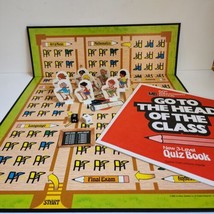 Vintage 1986 Go to the Head of the Class Board Game 100% Complete Milton Bradley - £9.60 GBP