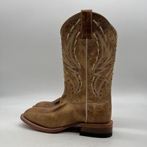 Shyanne Hybrid TPU Hadley Womens Brown Leather Pull On Western Boots Siz... - $49.49