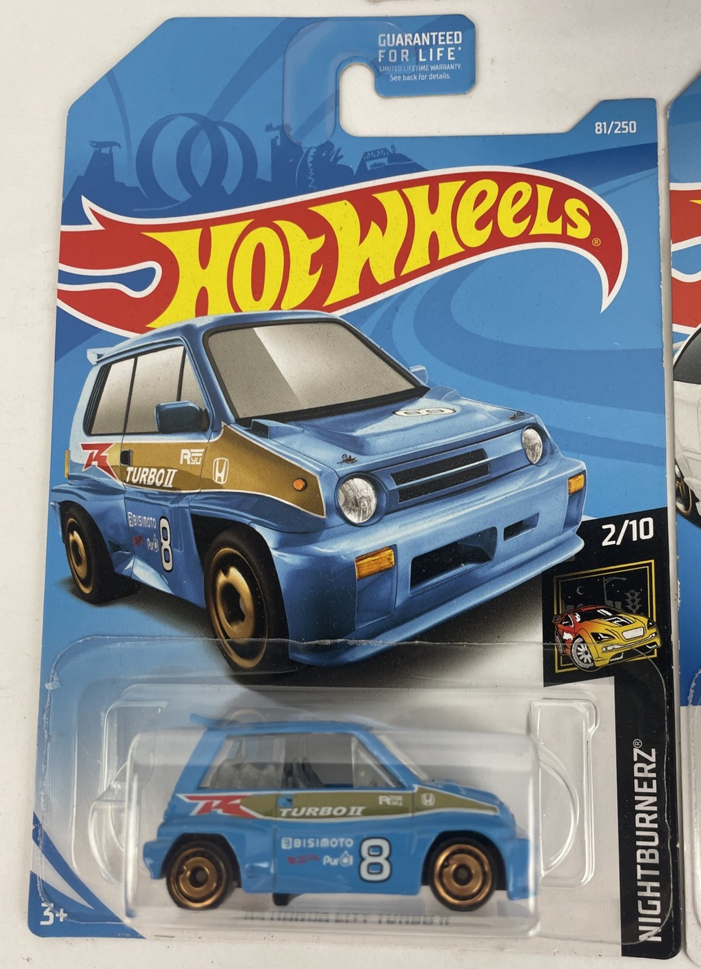 Lot of 3 x Mattel Hot Wheels Honda '85 City Turbo -  Civic Si - '88 CR-X Item image 2