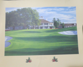 Augusta National Golf Club The 18th Hole Holly L Hartough from an original 1999 - £74.53 GBP