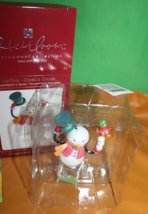 American Greetings Carlton Heirloom Ice Pals 2008 Christmas Holiday Orna... - £15.49 GBP