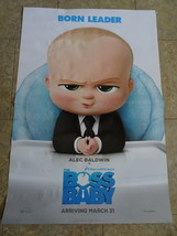THE BOSS BABY - MOVIE POSTER WITH ALEC BALDWIN - $13.68 CAD