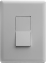 White Single Rocker Style Light Switch Design With Lighting Control,, Zw... - £40.66 GBP