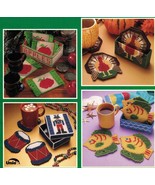 Plastic Canvas Christmas Thanksgiving Southwest Noahs Ark Apple Coaster ... - £10.21 GBP