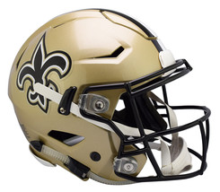New Orleans Saints Helmet Riddell Authentic Full Size SpeedFlex Style - $966.27 CAD