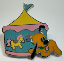 Pluto at the Carousel Flexible Characters Mini Booster 2008 Disney Pin 6... - £8.66 GBP