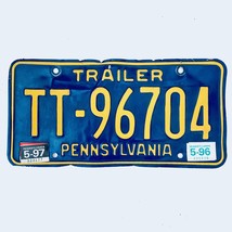 1997 United States Pennsylvania Base Trailer License Plate TT-96704 - $14.92 CAD