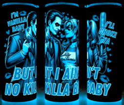 Glow in the Dark Joker &amp; Harley Quinn Ain&#39;t No Killa Baby Style Cup Mug Tumbler - £16.99 GBP