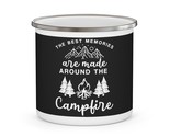 Personalized 12oz black enamel campfire mug nature lovers gift thumb155 crop
