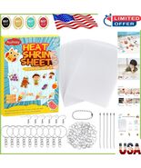 Easy DIY Shrink Plastic Art Kit: 145 Pieces Including Jewelry-Making Ess... - $590.63 MXN