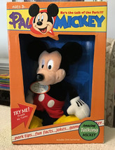 Disney World PAL MICKEY Mouse Talking Tour Guide Plush - NEARLY NEW IN BOX - $148.50