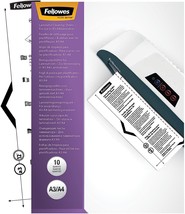 Cleaning Sheets For Fellowes Laminators, 10 Pack, 8 Pt. - $29.98