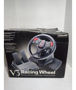 InterAct PlayStation V3 RACING Steering Wheel Gas Brake Pedal PS1, PS2, ... - $34.64