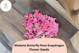 Antirrhinum majus Madame Butterfly Rose Snapdragon Seeds – 1000+ Ruffled... - $305.21 MXN