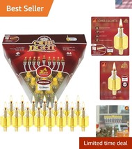 Premium Hanukkah Menorah Oil Cups - 44 Pre-Filled Olive Oil Candles + Tr... - $64.49