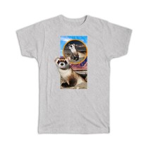 Black Footed Ferret  : Gift T-Shirt Wild Animals Wildlife Fauna Safari Endangere - £14.15 GBP+