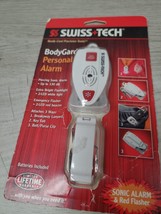 Swiss Tech BodyGard Personal Sonic Alarm and Red Flashers BGCS2WH-PA Sec... - £3.91 GBP