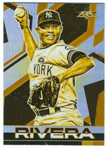 2021 Topps Fire #198 Mariano Rivera New York Yankees Gold Minted Parallel - £6.29 GBP