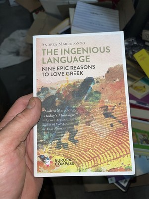 The Ingenious Language: Nine Epic Reasons to Love Greek by Andrea Marcol... - $9.00