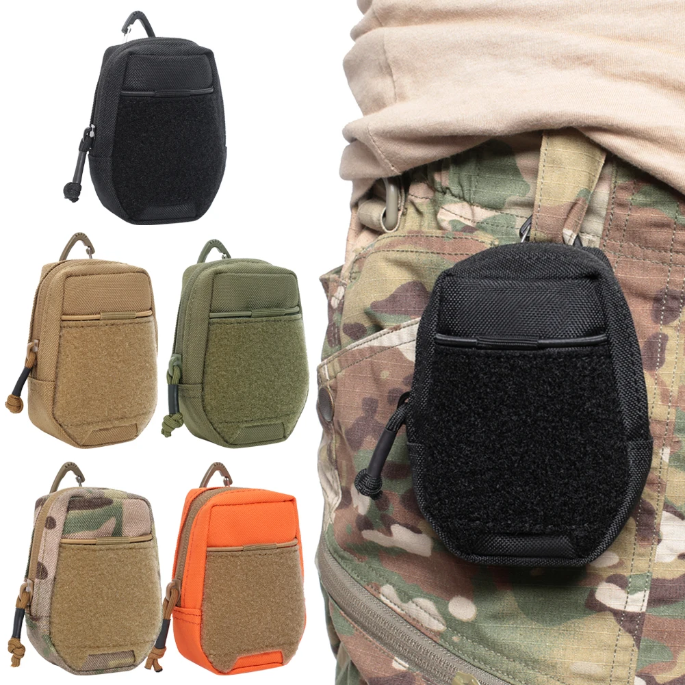 Tactical Wallet Pouch Portable Coin Purse Mini Key Wallet Card Holder Wallet - £7.69 GBP+