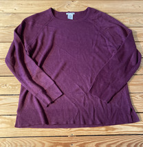sweet Romeo NWOT Women’s pullover sweater Size M Plum s9x1 - £8.42 GBP