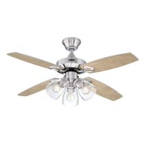 Westinghouse Crusader 42 in. Brushed Nickel White LED Indoor Ceiling Fan - $159.95