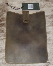 Myra Bags #2302 IPad Cover Holder 8.5&quot;x11&quot;~Distressed Leather~Snap Flap Closure~ - £22.78 GBP