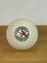 Vintage Springdale Country Club (North Carolina) Logo Golf Ball - RARE B... - $14.85