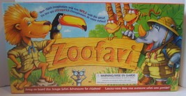 Zoofari Board Game For Children Ages 3-8 Near Complete-Missing Instructions - $19.21