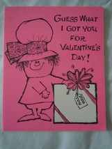 Vintage Greetings Valentine’s Day Card 1960s  - $2.99