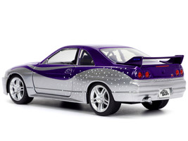 1995 Nissan Skyline GT-R (BCNR33) Purple and Silver Metallic &quot;Fast &amp; Furious&quot; Se - $24.49