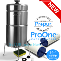 ProOne BIG Plus Brushed with 2-ProOne G2.0 7 inch filter and stand - $296.95