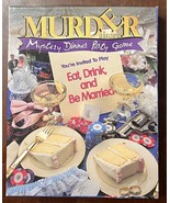 Vtg Murder A La Carte Mystery Party Game Eat Drink and Be Married Complete - $50.59 CAD
