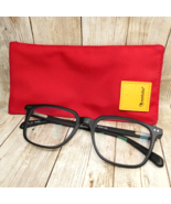 Eyebobs Matte Black Square Blue Light Computer Glasses w/Pouch - C Suite... - $59.35